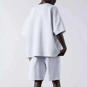 T-shirts personnalisés surdimensionnés pour hommes, 100% coton, unisexe, à épaules tombantes, de haute qualité, épais, décontractés - Product Image 6