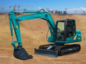 Excavadora de cadenas usada profesional de 3 toneladas con joysticks de precisión y pluma de giro lateral para construcción compleja - Product Image 6