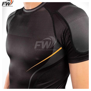 Rash Guard de la Mejor Calidad al por Mayor, Rash Guard Personalizado de Manga Larga, Elástico, de Secado Rápido para Fitness - Product Image 3