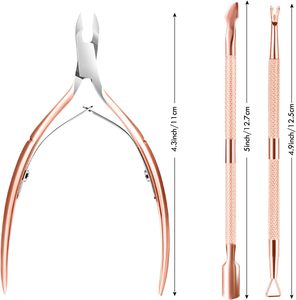 Khadmi Impex Coupe-cuticules ultra-affûtés en acier inoxydable Modèle KI-MNN-1100 - Product Image 6