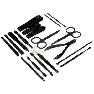 Kit de manucure et pédicure en acier inoxydable de qualité supérieure, coupe-ongles et coupe-cuticules personnalisables, vente en gros OEM - Product Image 3
