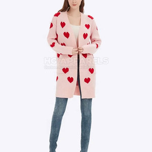 Cárdigan de Punto Elegante e Informal para Invierno con Hilo de Algodón/Lana Premium, Textura Suave, Diseño Ecológico y Ligero - Product Image 4