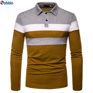 Unisex Summer Collection New Trendy Hot Sale Fashion Color Black <b>Cheap</b> Price Men's Polo Shirts Long Sleeves Cross Border <b>Tshirt</b> - Product Image 3