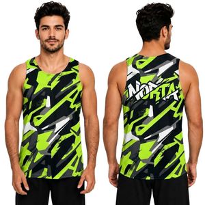 Camisetas Deportivas Ligeras y Transpirables de Malla Interlock de Poliéster de 220 GSM con Estampado Abstracto de Mármol Sublimado en Gris - Product Image 4