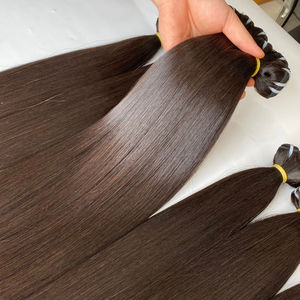 Extensiones de cabello humano Remy negro natural Paquetes rectos de hueso de longitud completa de Vietnam Varias texturas y tamaños disponibles - Product Image 2