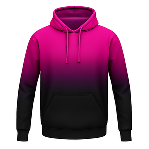 Soft Comfortable Sublimation Gradient Hoodie Pullover Sweatshirt <b>for</b> Men and Women, Hooded Casual Wear - Product Image 1