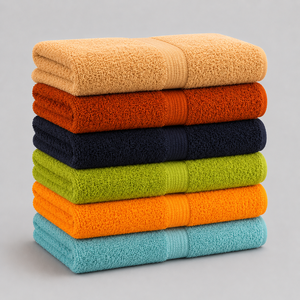 Serviette en tissu éponge de haute qualité, fabriquée avec un tissu à boucles douces, offrant une grande capacité d'absorption, une sensation confortable et une utilisation fiable pour les soins quotidiens. - Product Image 5