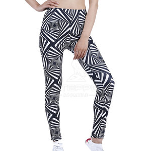 Comfortable High Waist <b>Women</b> <b>Leggings</b> Spandex/Polyester Stretchy Slim Fit Yoga Breathable Quick Dry Casual Activewear Daily - Product Image 2