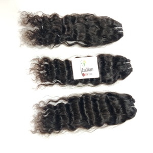<b>Cheap</b> Wholesale Natural 10-36 Inch Bundles Wavy Vietnamese wholesale machine Double Deep Wave Indian Temple Human Hair <b>Extension</b> - Product Image 6
