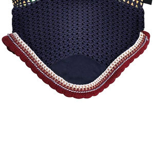 Velo para Caballos de Microfibra de Alta Calidad con Diseño Personalizado, Gorro para Orejas, Cómodo y Duradero, Producto Ecuestre para Montar a Caballo - Product Image 5