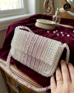 Bolsos de Mano de Moda con Cuentas de Perlas de 7 Pulgadas, Proveedor y Fabricante al por Mayor de Refratex India, Hechos en India con la Mejor Calidad - Product Image 4