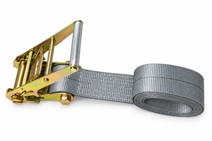 Industrial Grade 100mm Cargo Securing Ratchet Strap 10000kg Polyester with Flat <b>Hooks</b> for Heavy Load Transportation - Product Image 6