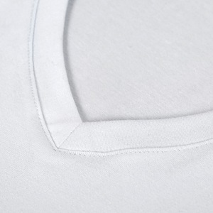 Most Trending Custom High Quality Quick Dry V Neck T-<b>Shirts</b> Unisex White 100% <b>Polyester</b> Sublimation Printed Sleeveless - Product Image 5