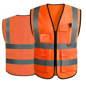 Chaleco de Seguridad Impermeable de Alta Visibilidad ANSI Clase 2 al Mejor Precio, con Logotipo Personalizado para Trabajos de Construcción - Product Image 6