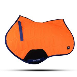 Tapis de selle de dressage matelassé rose avec bandages et couvre-cou assortis pour l'entraînement équestre - Product Image 6
