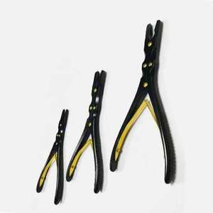 Juego de 3 Piezas de Pinzas Ortopédicas para Huesos, Acción Compuesta, 7-9 Pulgadas, Instrumentos Quirúrgicos Negros de Acero, Ecológicos y Ajustables - Product Image 4