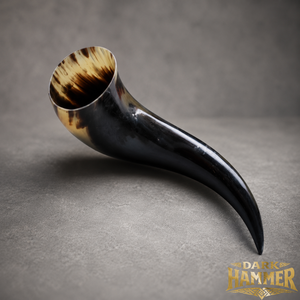 Handcrafted Natural Buffalo <b>Horn</b> <b>Drinking</b> <b>Horn</b> for Cold Beverages - Product Image 1