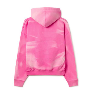 Sweat-shirts à capuche unis en coton mélangé effet délavé, coupe oversize, qualité supérieure, meilleur prix, best-sellers - Product Image 2