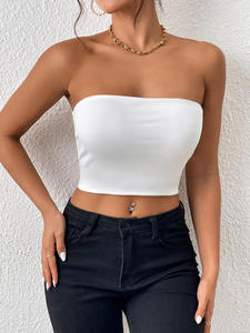 Wholesale Loose Regular 100% Cotton 200G Unisex Customizable Crop Casual Short Basic T-Shirt Logo Print Plain Dyed Knitted - Product Image 3