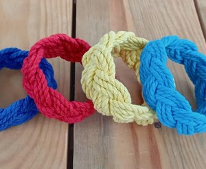 Pulsera de Náutico de Alta Calidad con Nudo Turco, Pulsera de Cuerda Trenzada Estilo Náutico para Verano - Product Image 2