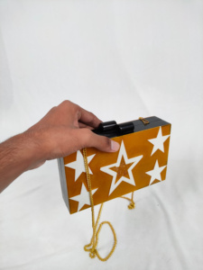 Sac à main en résine de luxe de haute qualité et abordable, nouveau sac à main en résine simple pour le travail, pour les femmes, pour les fêtes, par la fabrication d'artisanat, vente d'artisanat en résine - Product Image 5