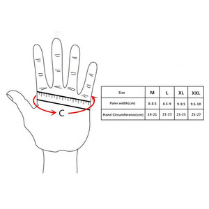 Genuine Leather Cycling Gloves PU Synthetic Leather Silicone Grip Non-Slip Butter Fly Mesh for Sports Shock Absorbing Riding - Product Image 6