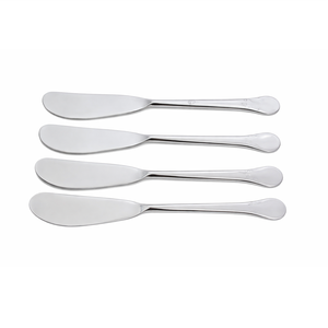 High Quality Stainless Steel Cutlery Flatware Set Handmade Silver Reusable Durable Rust Resistant <b>Tabletop</b> Serving for Hotels - Product Image 1