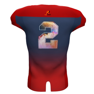 Nouveau style tendance Maillot de football américain Grande taille Respirant Nom d'équipe personnalisé Marque personnalisée Anti-bactérien Personnalisable - Product Image 2