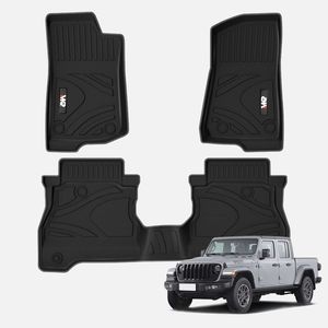 Tapetes para Auto para Todo Clima, Cubiertas de TPE para Wrangler JT, Tapetes 3D para Maletero y Piso, Compatibles con Accesorios Jeep - Product Image 1