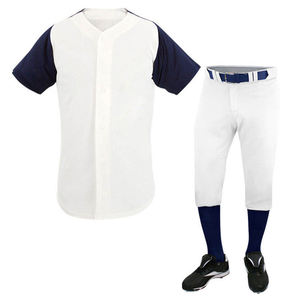Newest Style High Quality Custom Breathable Summer Polyester Baseball Uniform Regular Fit OEM Service - Product Image 1