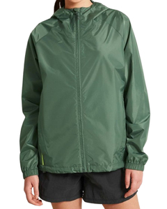 <b>Women</b> Color Block Windbreaker <b>Jacket</b> <b>Lightweight</b> Hooded Casual Outdoor Sports Wear Breathable Zip Up Coat - Product Image 1