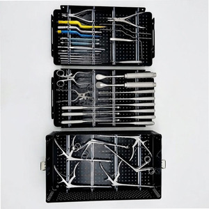 SHAHZIK INTERNATIONAL Juego de Instrumentos Quirúrgicos para Cirugía de Columna Lumbar, Caja de Esterilización, Instrumentos Quirúrgicos Ortopédicos Reutilizables de Alta Calidad Clase I - Product Image 2