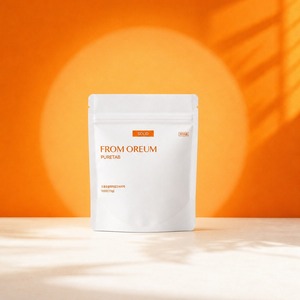 [FROM OREUM] Sachet de recharge portable pour soins bucco-dentaires aux agrumes, comprimés de dentifrice aromatisés à la mandarine de Jeju pour les voyages - Product Image 3