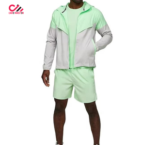 Wholesale High Quality <b>Women</b> <b>Windbreaker</b> 2 Piece Set Shorts Set Outdoor Sportswear Nylon <b>Windbreaker</b> Windproof Shorts Set - Product Image 1