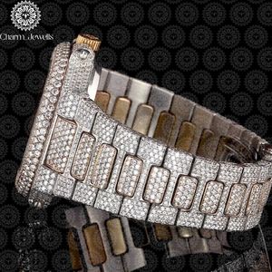 Reloj de Lujo para Hombre Charm Jewells, Caja de Acero Inoxidable, Esfera Analógica de 40 mm, Cierre Oculto con Botón, Cristal, Mecánico Automático - Product Image 4