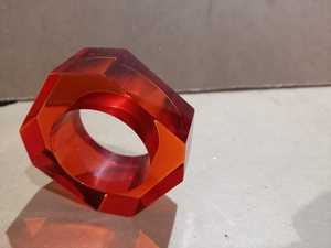 Resin crafted handmade napkin ring here <b>top</b> seller custom color here durable waterproof here - <b>table</b> <b>decor</b> - Product Image 2