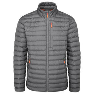 Veste longue d'hiver pour homme sur mesure, design à capuche, matelassée, doublure en sherpa, service OEM, coupe-vent, respirante, 100% polyester - Product Image 1
