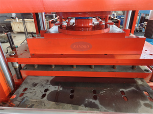 Đường cao tốc hộ Lan tôn sóng tai nạn hàng rào cuộn tạo thành máy Đường cao tốc hộ Lan tôn sóng W chùm máy - Product Image 4