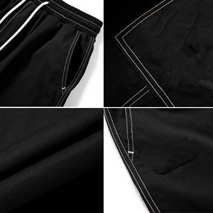 Pantalones Deportivos de Lana para Hombre, Cintura Alta, Estilo Casual Elegante, Color Sólido, Personalizables, Transpirables y Resistentes al Viento - Product Image 3