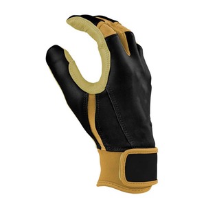 Gants de frappe en cuir noir ELIXE SPORTS ES-3860, fermeture auto-agrippante droite/gauche, légers, durables, logo personnalisé, entraînement, tailles XL XXL - Product Image 2