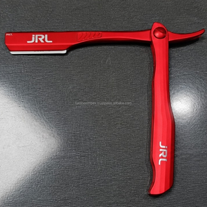 Tijeras de Acero Inoxidable Magnéticas Negras JRL de Lujo con Borde Recto y Punta Afilada para Uso Profesional en Peluquería - Product Image 3