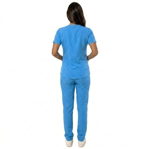 <b>Plus</b> <b>Size</b> Nurse Jogger <b>Scrubs</b> Uniforms Stretch Woven Customized Work Wear Hospital Uniform Sets Private Label Comfortable Quick - Product Image 4