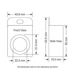 Sirena Piezoeléctrica de Plástico Impermeable Iota International PNL119 - Product Image 3