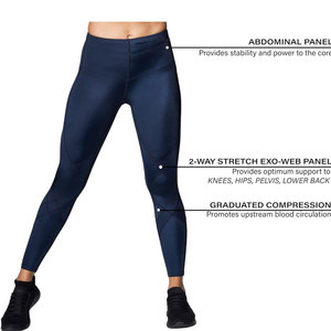 Custom Logo Comfortable Slim Fit Breathable Lightweight Sports Wear Best Service <b>Men</b> Professional Compression <b>Base</b> <b>Layer</b> Pant - Product Image 6