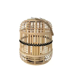 À la mode de haute qualité à la main écologique bougeoir personnalisé Durable bambou tissé à la main bohème lanterne pour la décoration de la maison - Product Image 2