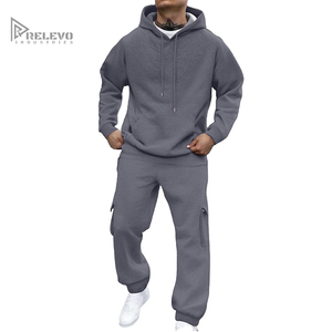 Conjunto Deportivo para Hombre con Logotipo Personalizado, Diseño con Capucha de Felpa de Algodón, Ligero, Transpirable, Resistente, Ropa de Invierno Unisex - Product Image 1