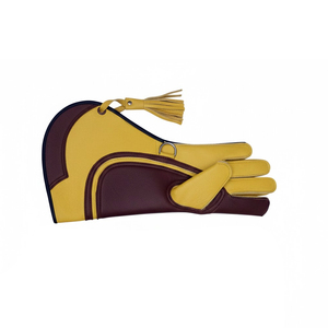 Guante de Cetrería de Cuero de Alta Calidad con Logotipo Personalizado para Caza de Águilas, Entrenamiento de Aves y Mascotas - Product Image 3