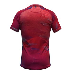 Maillot de volley-ball de haute qualité, confortable et respirant, prix d'usine, impression personnalisée, jersey rouge brossé, vêtements de sport à séchage rapide - Product Image 2