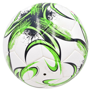 Ballons de football unisexes haut de gamme, écologiques, légers, à haute rétention d'air, entièrement imprimés, pour entraînement sportif en intérieur et en extérieur - Product Image 3