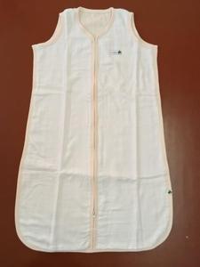 High Quality White Bamboo Sleeping Bag for Kids Super Soft Breathable Zipper Closure Wholesale Baby Sleep Bags Economical Prices - Product Image 3